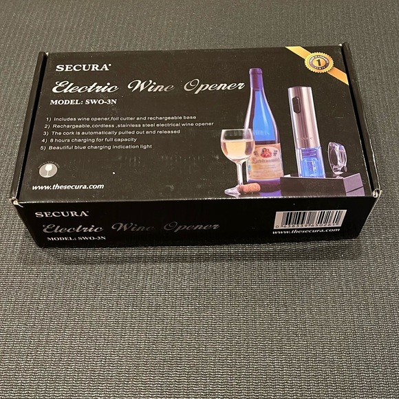 Secura Other - Electric Wine Opener, New in Box